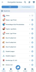 Permainan Live 1xBet App